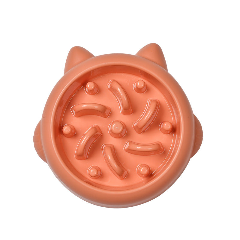 Dog Slow Food Bowl Pet PP Material Minimalist