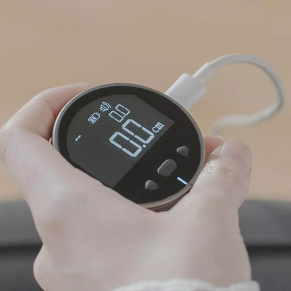 Digitales Mini Lineal Massband mit LCD Display und Speicherfunktion
