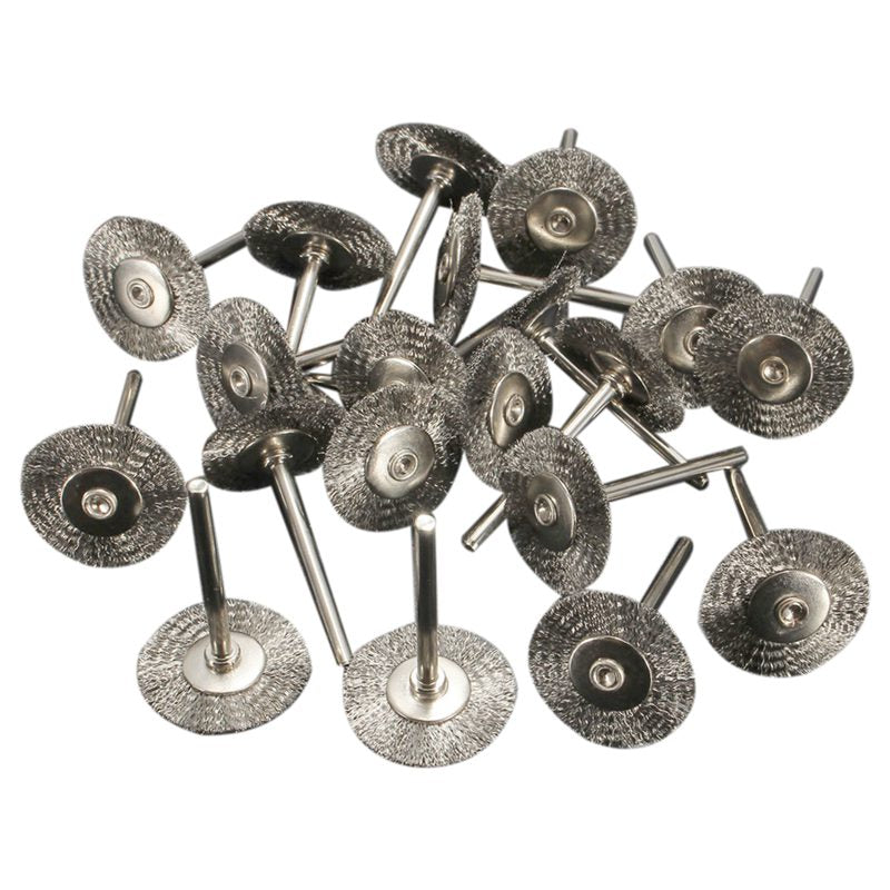 Steel wire metal polishing grinding head