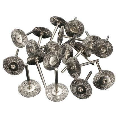 Steel wire metal polishing grinding head