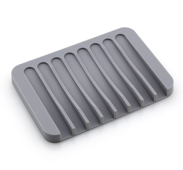 Silicone soap dish