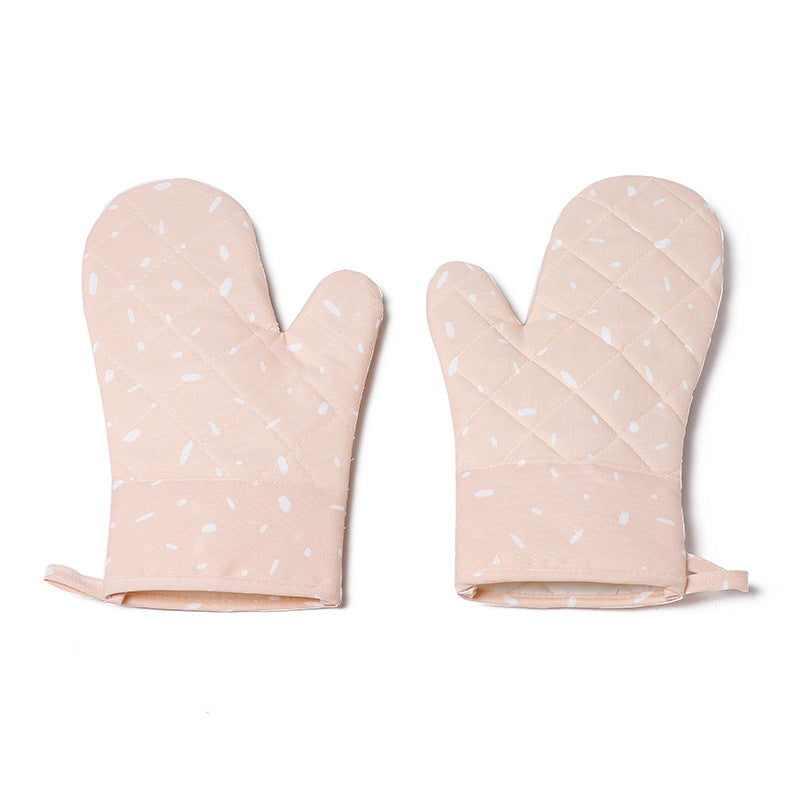 Home fabric microwave oven gloves