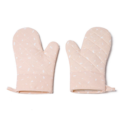 Home fabric microwave oven gloves