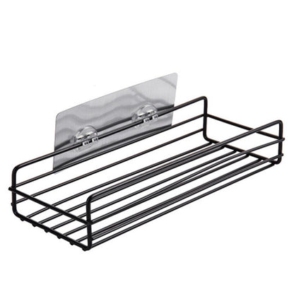 Badezimmer Regal,Duschablage  Punch-freie Ecke Lagerregal Dusche Korb Badzubehör Wandmontage Küchenorganisator Shampoo Holder mit Saugnapf