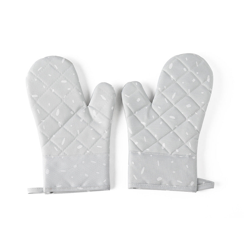 Home fabric microwave oven gloves