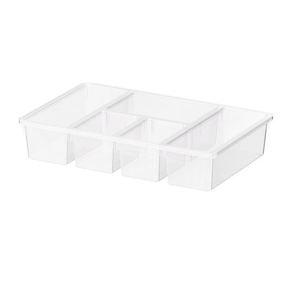 Refrigerator Five Compartment Food Divider Box