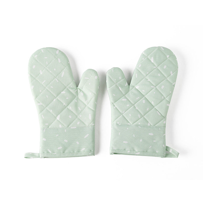 Home fabric microwave oven gloves