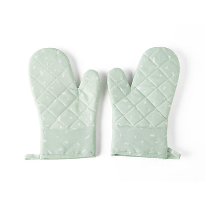 Home fabric microwave oven gloves
