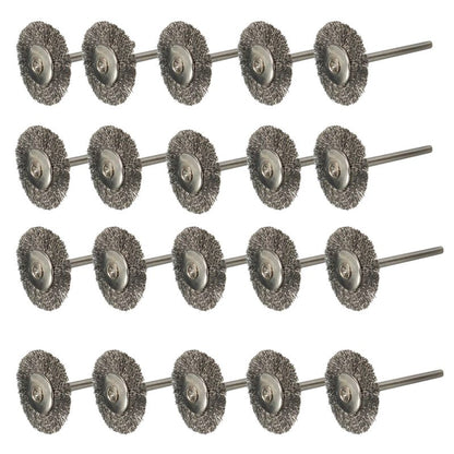 Steel wire metal polishing grinding head