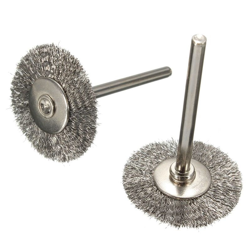 Steel wire metal polishing grinding head