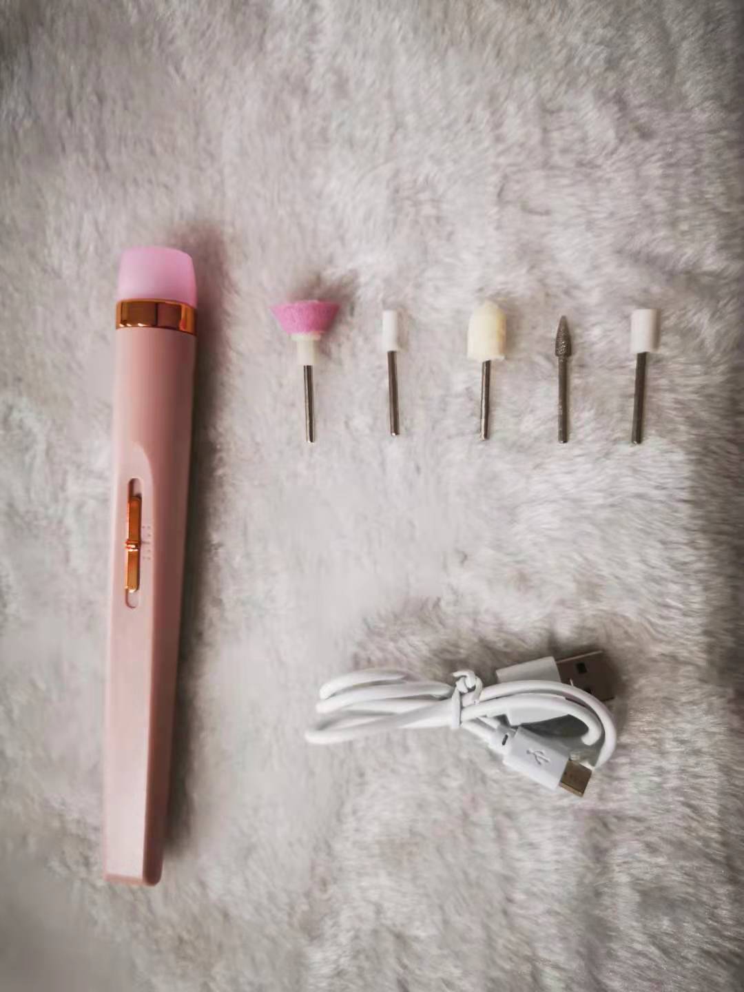Elektrische Nagelfräser,Elektrische nagelfeile Maniküreset,Tragbare Elektrische Nagelbohrer,USB Nagelknipser Set,Elektrisches Pediküreset