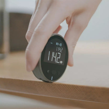 Digitales Mini Lineal Massband mit LCD Display und Speicherfunktion