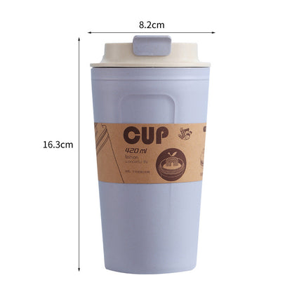 Bamboo fiber coffee cup