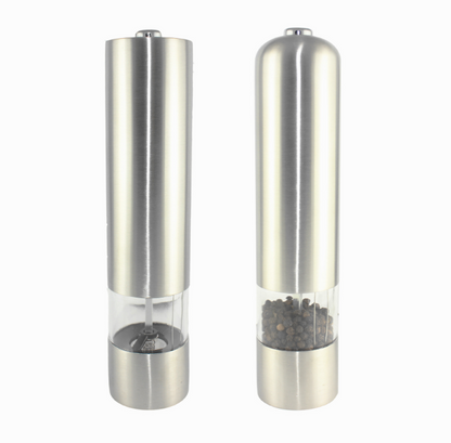 Salz Pfeffer Mühle Manuell groß (28,8cm) mit einstellbarem Keramik-Mahlwerk von grob bis fein I Design Gewürzmühle