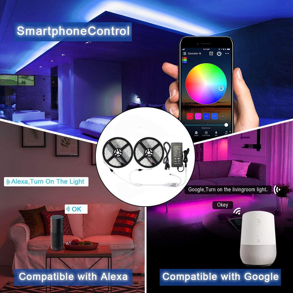 Led Streifen mit Fernbedienung und App