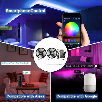 Led Streifen mit Fernbedienung und App