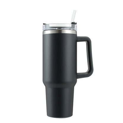 Doppelwandiger Edelstahl Vakuum Isolierbecher, Doppelwandig Isolierter Autobecher Reiseflasche, Becher Tumbler Trinkbecher Kaffeebecher Reisebecher Thermobecher für Auto Büro
