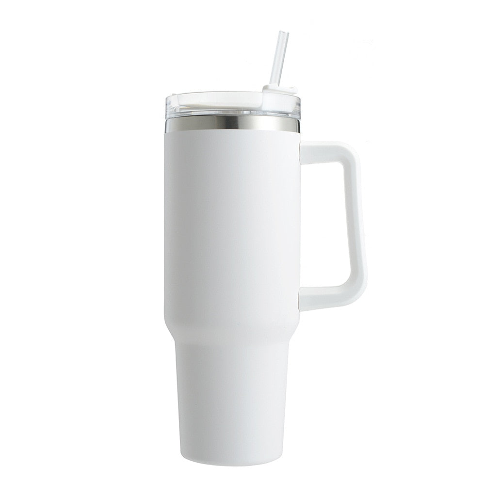 Doppelwandiger Edelstahl Vakuum Isolierbecher, Doppelwandig Isolierter Autobecher Reiseflasche, Becher Tumbler Trinkbecher Kaffeebecher Reisebecher Thermobecher für Auto Büro