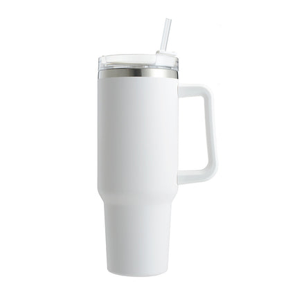 Doppelwandiger Edelstahl Vakuum Isolierbecher, Doppelwandig Isolierter Autobecher Reiseflasche, Becher Tumbler Trinkbecher Kaffeebecher Reisebecher Thermobecher für Auto Büro