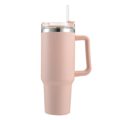 Doppelwandiger Edelstahl Vakuum Isolierbecher, Doppelwandig Isolierter Autobecher Reiseflasche, Becher Tumbler Trinkbecher Kaffeebecher Reisebecher Thermobecher für Auto Büro