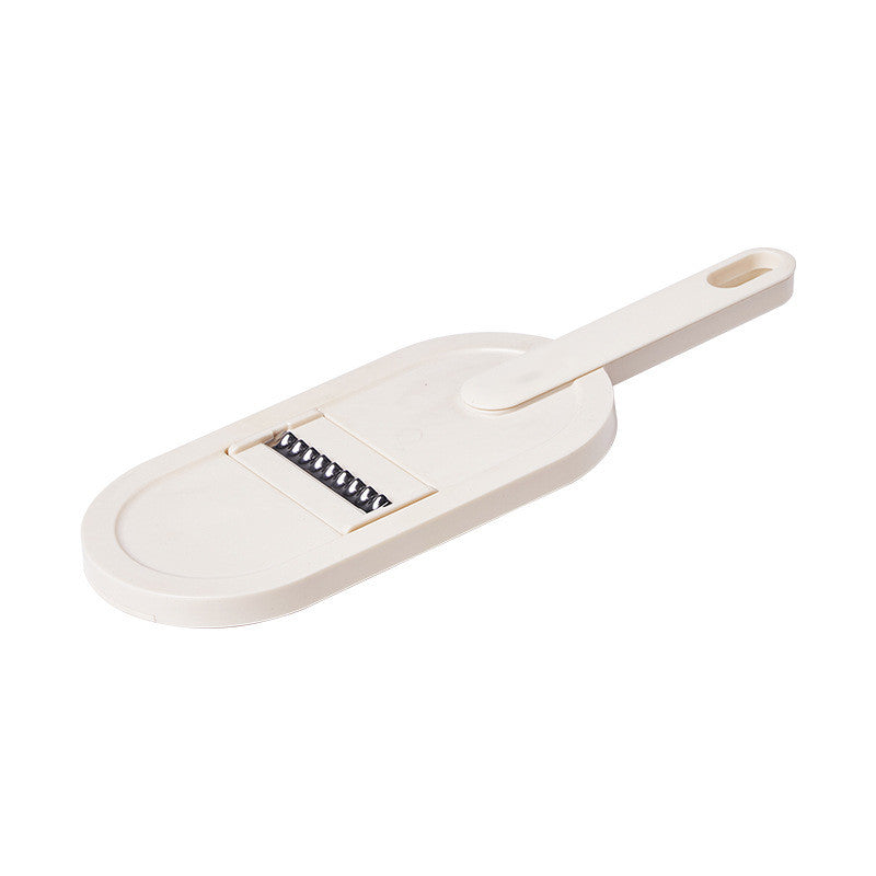Gemüseschneider Manuell, Multifunktion Zwiebelschneider, Tragbar Gemüsehobel, Küche Würfelschneider mit 440 Edelstahl Klingen, Abtropfkorb, Aufhängeloch, 16 Austauschbare Klingen