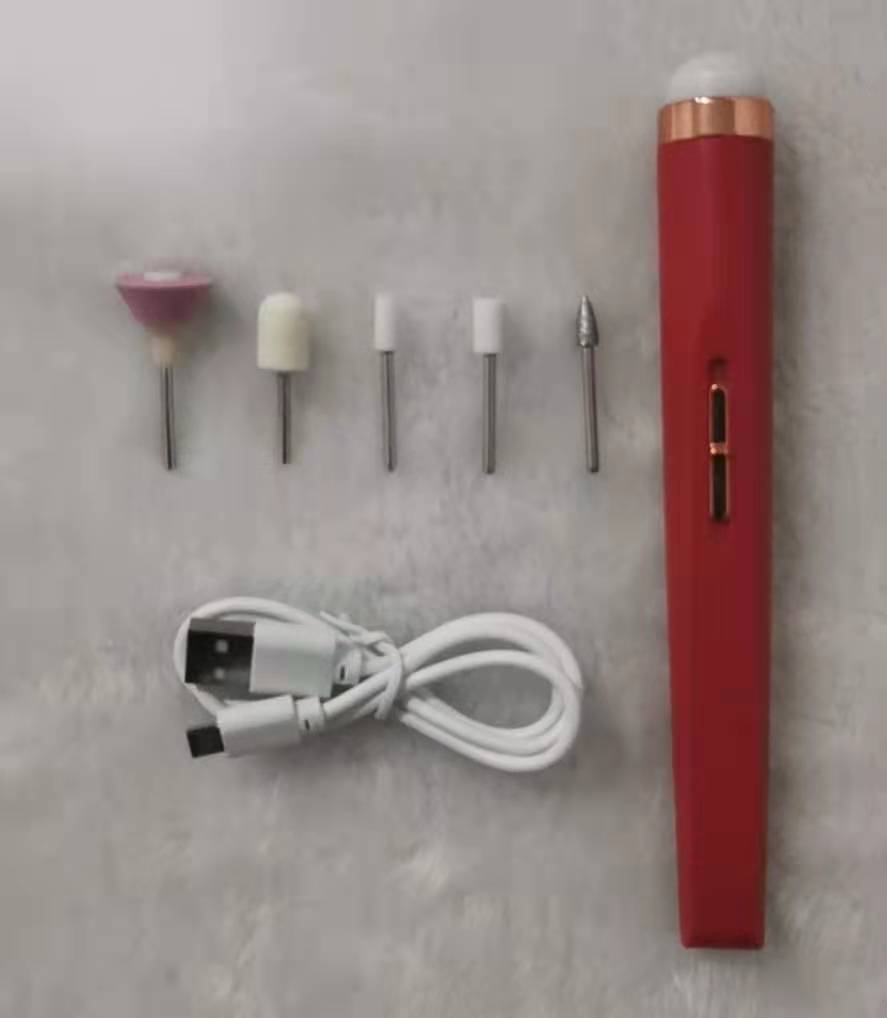 Elektrische Nagelfräser,Elektrische nagelfeile Maniküreset,Tragbare Elektrische Nagelbohrer,USB Nagelknipser Set,Elektrisches Pediküreset