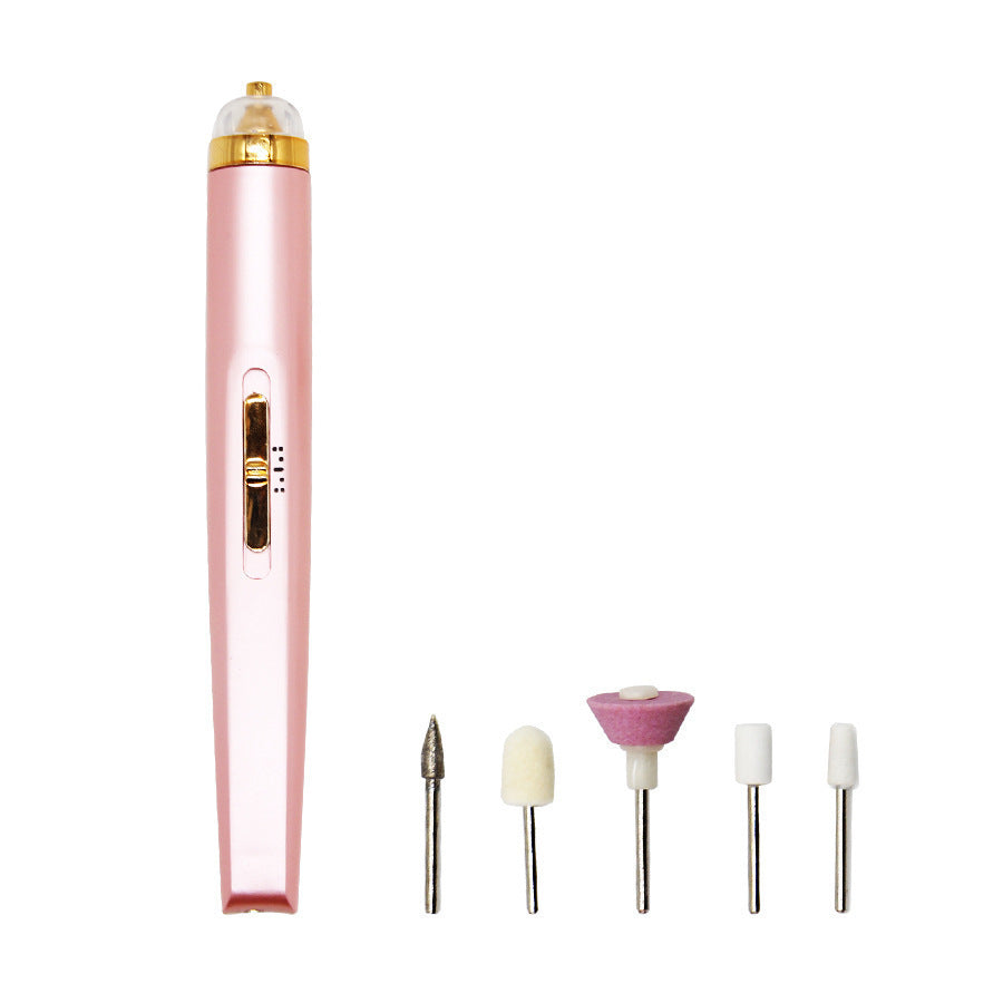 Elektrische Nagelfräser,Elektrische nagelfeile Maniküreset,Tragbare Elektrische Nagelbohrer,USB Nagelknipser Set,Elektrisches Pediküreset