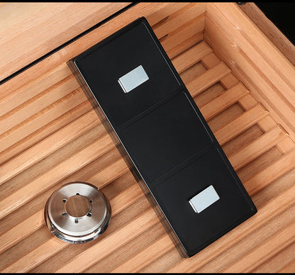 Humidifier Hygrometer Tool Cigarette Case