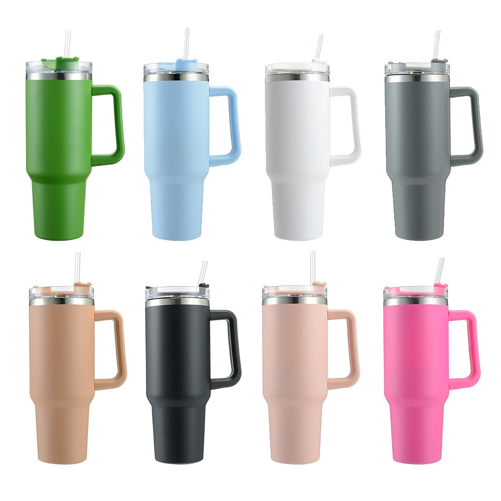 Doppelwandiger Edelstahl Vakuum Isolierbecher, Doppelwandig Isolierter Autobecher Reiseflasche, Becher Tumbler Trinkbecher Kaffeebecher Reisebecher Thermobecher für Auto Büro
